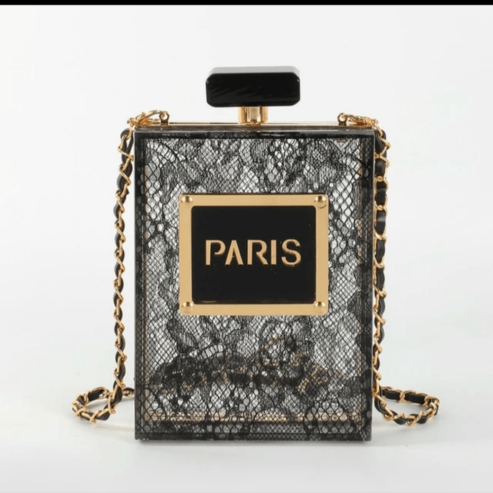 Paris Clutch Purse NWOT